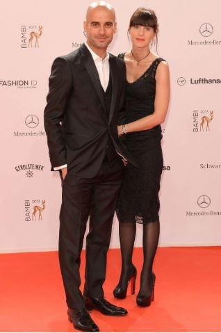 Maria Guardiola's Parents, Pep Guardiola and Cristine Serra.